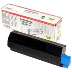 Toner OKI C3200 yellow         #42804537