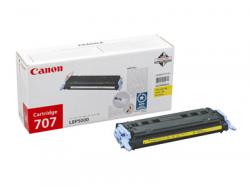 Toner CANON CRG-707Y org. LBP5000